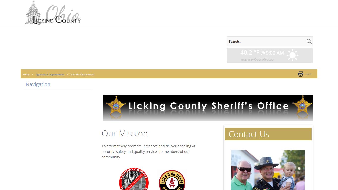 Licking County - Sheriff's Department